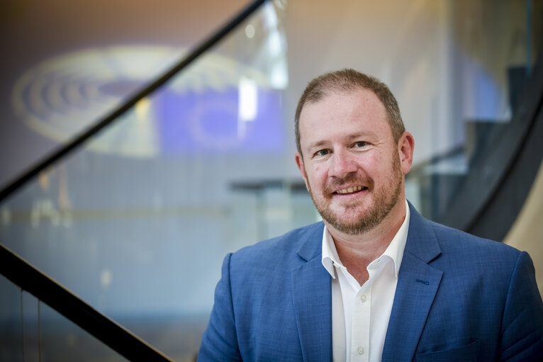 Andreas GLUCK in the EP in Strasbourg