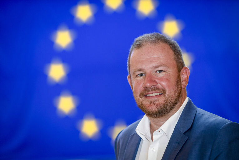 Andreas GLUCK in the EP in Strasbourg