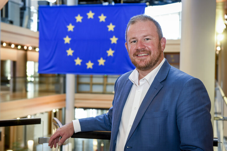 Andreas GLUCK in the EP in Strasbourg