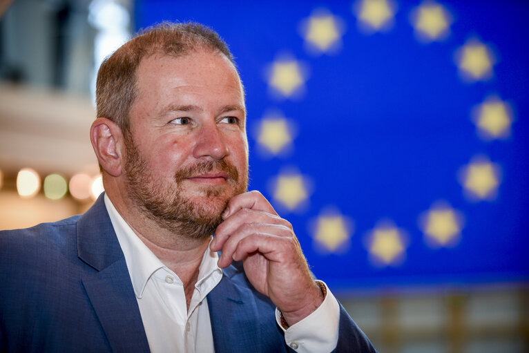 Andreas GLUCK in the EP in Strasbourg