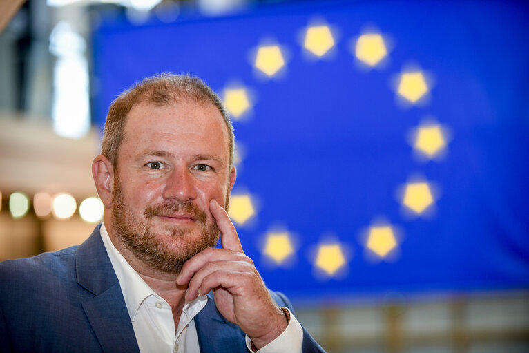 Andreas GLUCK in the EP in Strasbourg