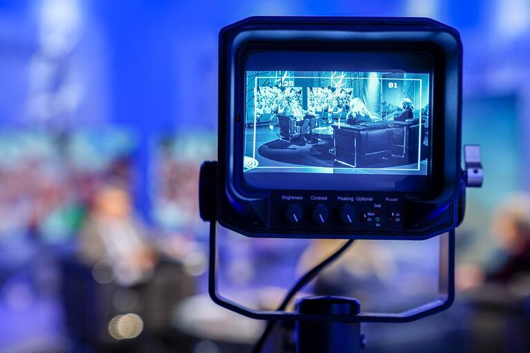 Φωτογραφία 26: David SASSOLI, EP President interviewed by France 24