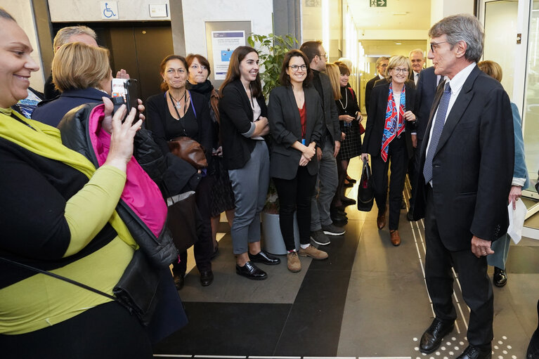 Inauguration Helmut KOHL Building in the European Parliament in Brussels