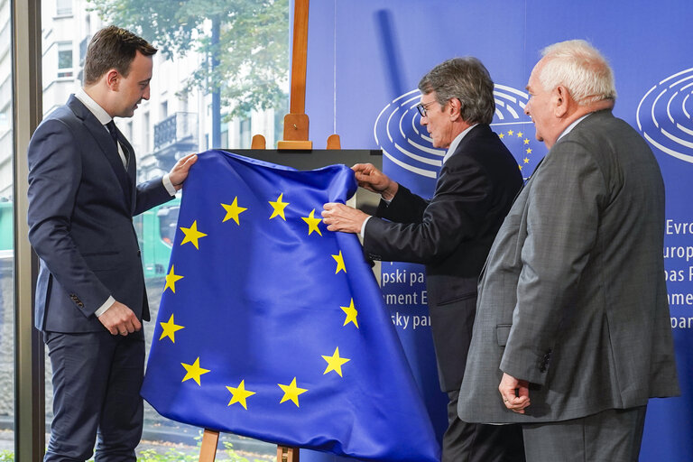 Zdjęcie 23: Inauguration Helmut KOHL Building in the European Parliament in Brussels