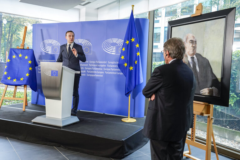 Inauguration Helmut KOHL Building in the European Parliament in Brussels