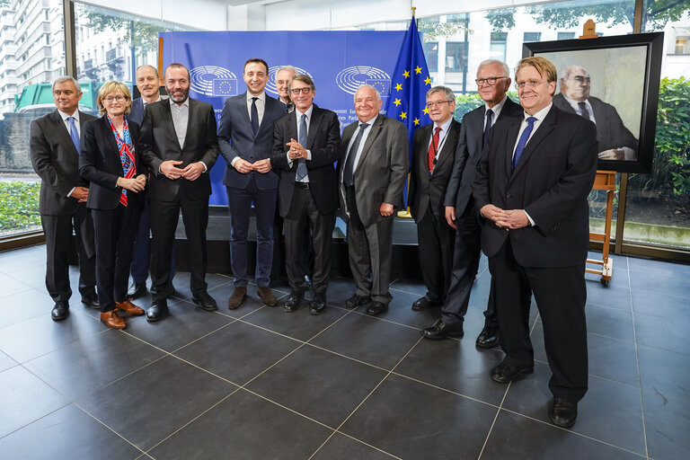 Inauguration Helmut KOHL Building in the European Parliament in Brussels