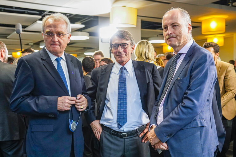 Inauguration Helmut KOHL Building in the European Parliament in Brussels