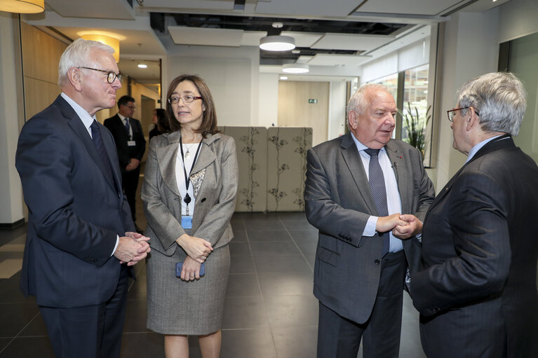 Inauguration Helmut KOHL Building in the European Parliament in Brussels