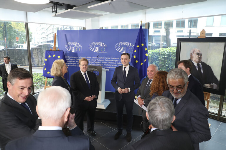 Inauguration Helmut KOHL Building in the European Parliament in Brussels