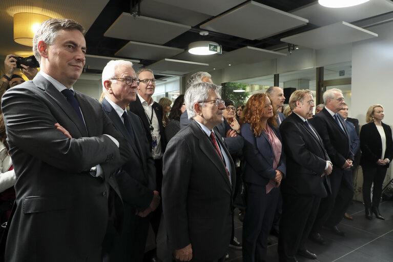 Fotografie 40: Inauguration Helmut KOHL Building in the European Parliament in Brussels