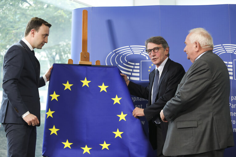 Fotografie 7: Inauguration Helmut KOHL Building in the European Parliament in Brussels