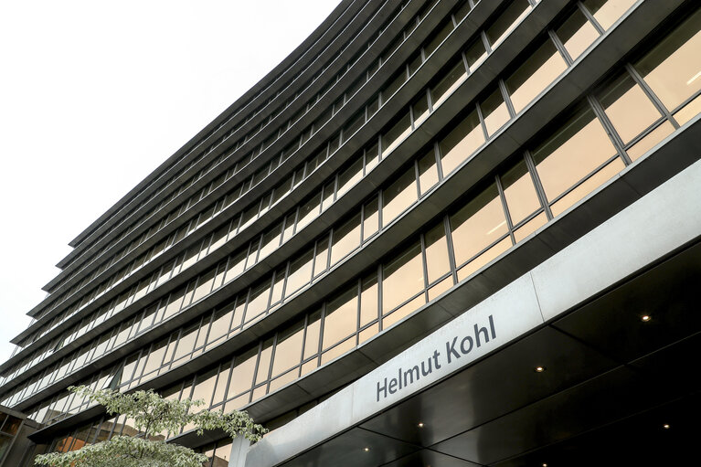 Inauguration Helmut KOHL Building in the European Parliament in Brussels