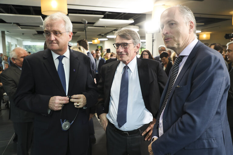 Inauguration Helmut KOHL Building in the European Parliament in Brussels