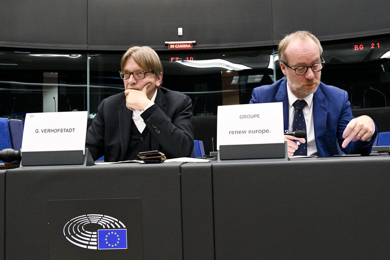 Zdjęcie 3: Meeting of the EP Brexit Steering Group (BSG)