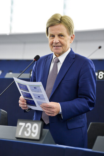 Zdjęcie 9: Mauri PEKKARINEN in the EP in Strasbourg