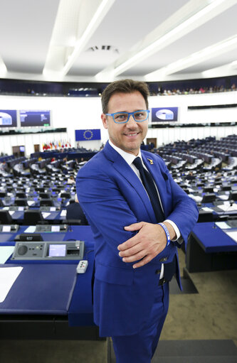 Angelo CIOCCA in the EP in Strasbourg