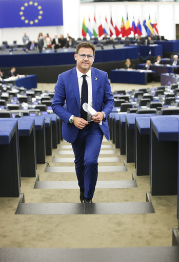 Zdjęcie 8: Angelo CIOCCA in the EP in Strasbourg