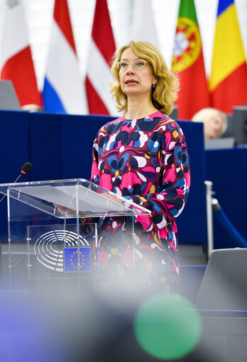 Fotografija 1: Plenary session- Discharge 2017: EU general budget - European Council and Council