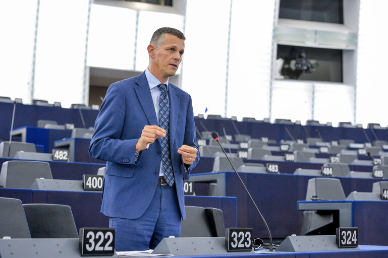 Foto 2: Valter FLEGO in the EP in Strasbourg