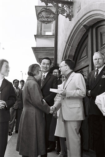 Madam DENG YINGCHAO, Head of the Delegation of the Chinese People’s National Assembly visits Strasbourg