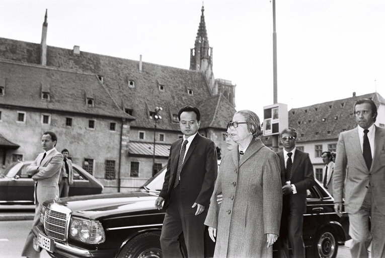 Madam DENG YINGCHAO, Head of the Delegation of the Chinese People’s National Assembly visits Strasbourg