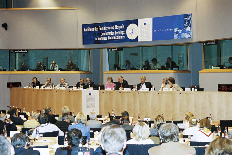 Confirmation Hearings of Nominee Commissioners