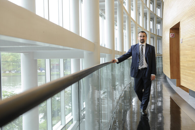 Foto 10: MEP Pavel POC in the European Parliament in Strasbourg