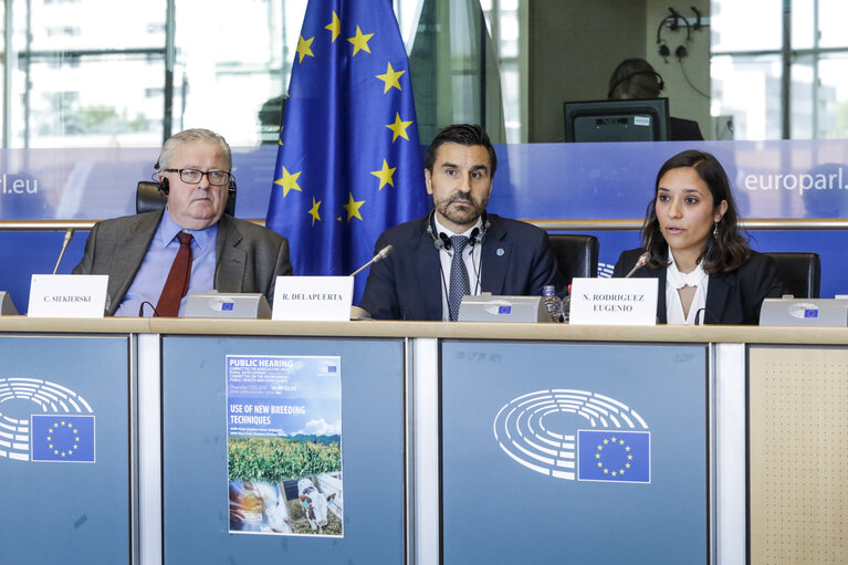 Photo 16 : AGRI Committee hearing on the USE OF NEW BREEDING TECHNIQUES