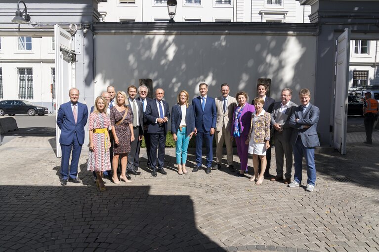 Suriet 5: European Parliament’s Bureau’s working lunch with Roberta METSOLA, EP President and Alexander DE CROO, Belgian Prime Minister