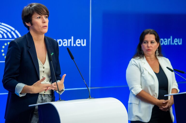 Foto 5: Press conference Greens/EFA Group - Presenting New Galician MEP