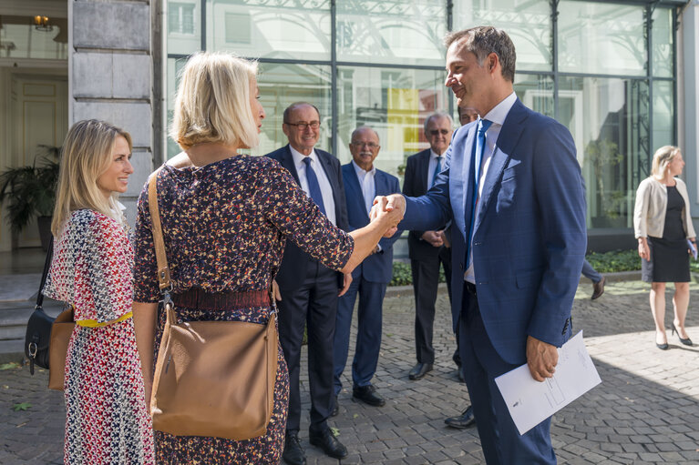 Suriet 15: European Parliament’s Bureau’s working lunch with Roberta METSOLA, EP President and Alexander DE CROO, Belgian Prime Minister