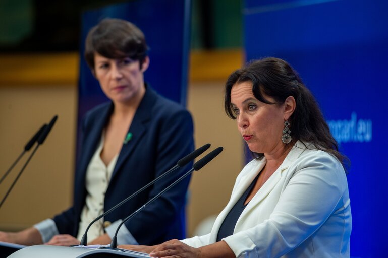 Foto 16: Press conference Greens/EFA Group - Presenting New Galician MEP