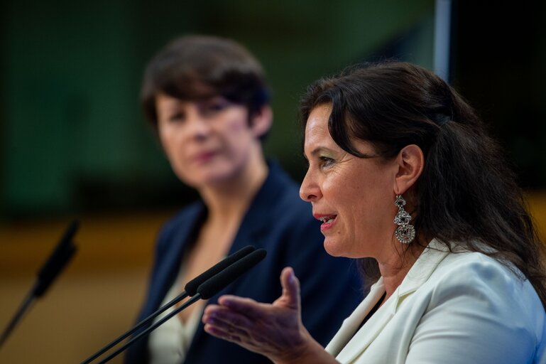 Foto 14: Press conference Greens/EFA Group - Presenting New Galician MEP