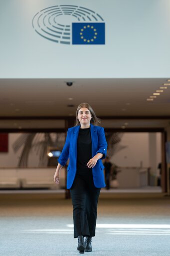 Fotografija 12: Alicia HOMS GINEL in the EP in Brussels