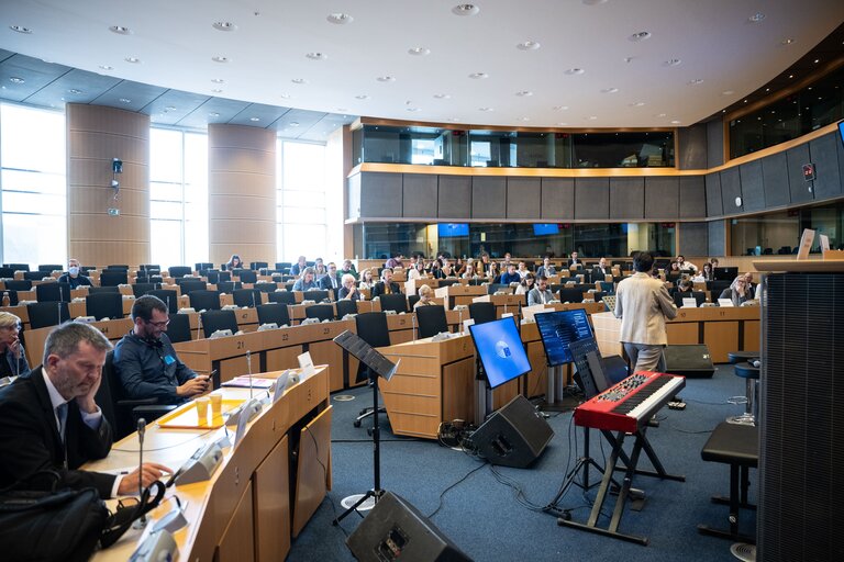 Fotografija 7: Minority intergroup conference ' Let’s act against the decline of linguistic diversity in Europe & for the promotion of national and linguistic minority rights '