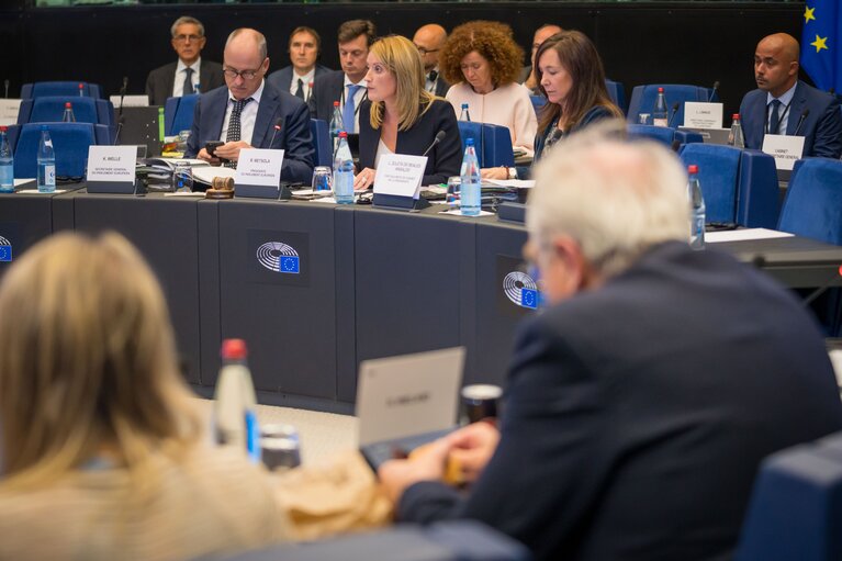 Foto 10: Meeting of the European Parliament's Bureau