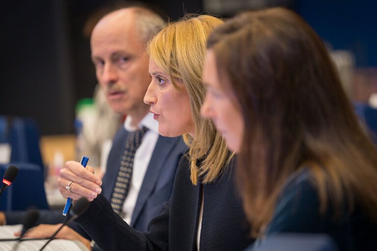 Foto 11: Meeting of the European Parliament's Bureau