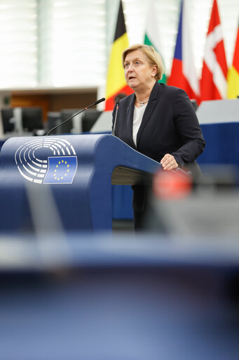 Fotografija 10: EP Plenary session - The situation in the Strait of Taiwan