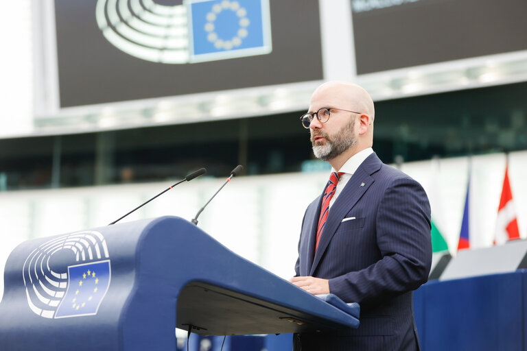 Fotografija 16: EP Plenary session - The situation in the Strait of Taiwan