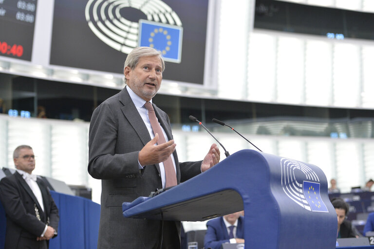 Photo 8 : EP Plenary session- Presentation by the Council of its position on the draft general budget - 2023 financial year