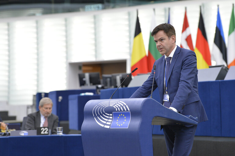 Photo 1 : EP Plenary session- Presentation by the Council of its position on the draft general budget - 2023 financial year