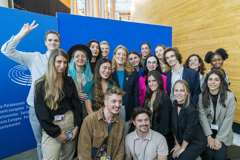 Roberta METSOLA, EP President meets with Influencers