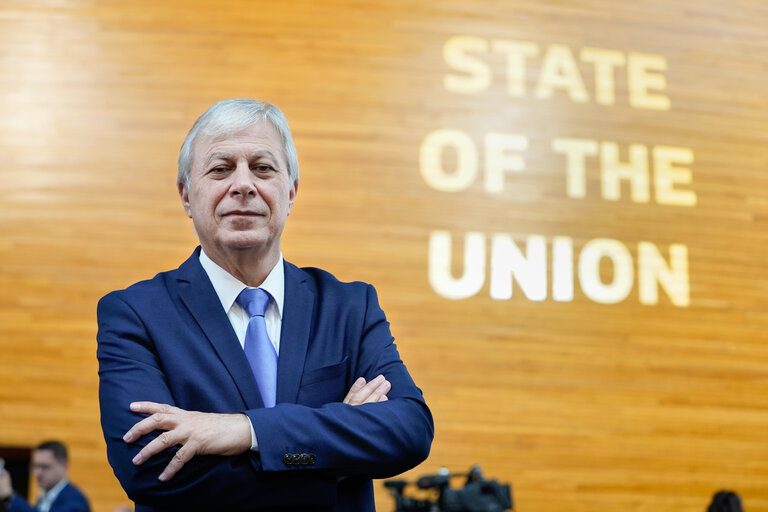 Fotogrāfija 1: Lefteris CHRISTOFOROU in the EP in Strasbourg