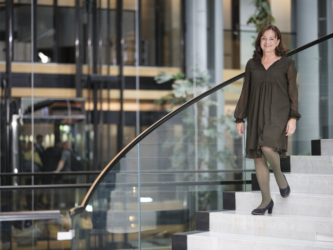 Fotogrāfija 7: Marlene MORTLER in the EP in Strasbourg