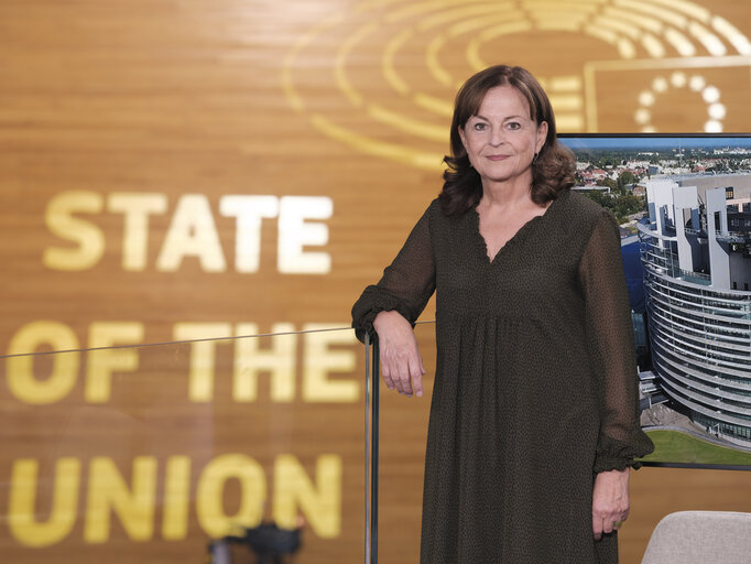 Marlene MORTLER in the EP in Strasbourg