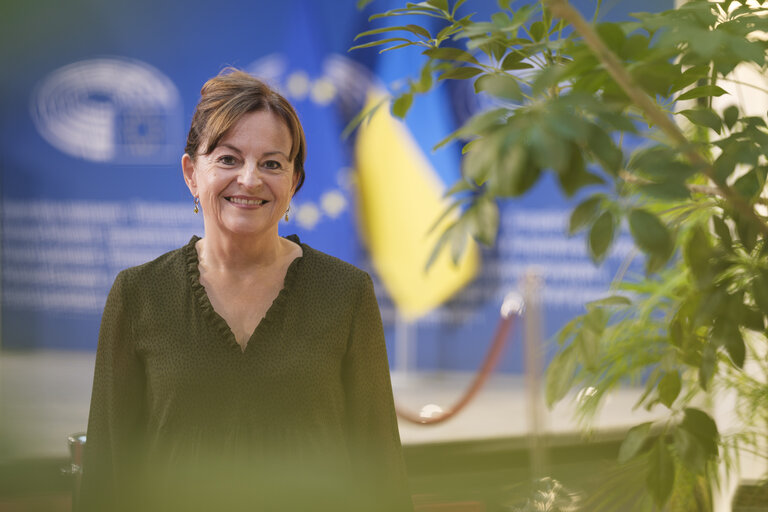 Fotogrāfija 12: Marlene MORTLER in the EP in Strasbourg