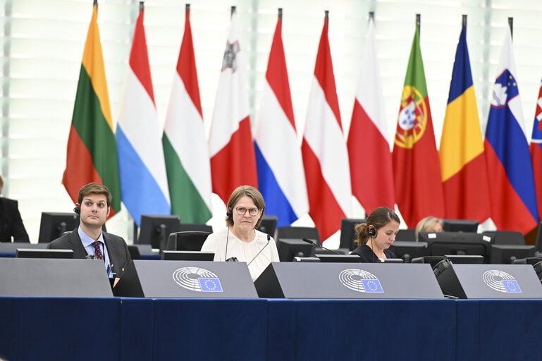 Photo 6: EP Plenary session - Debates on cases of breaches of human rights, democracy and the rule of law