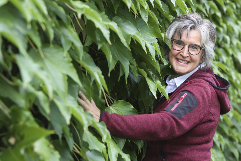 Photo 4: Maria NOICHL in the EP in Strasbourg