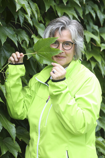 Photo 1: Maria NOICHL in the EP in Strasbourg