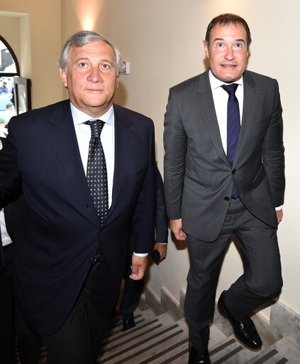 Fotografie 38: Official visit of the President of the European Parliament to Italy. Antonio TAJANI - EP President visiting Catania and Pozzallo.